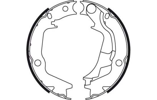 Juego de zapatas de freno GS8782 TRW, Imagen 2