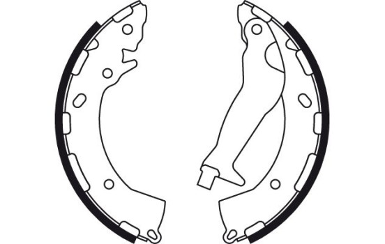Juego de zapatas de freno GS8785 TRW, Imagen 2