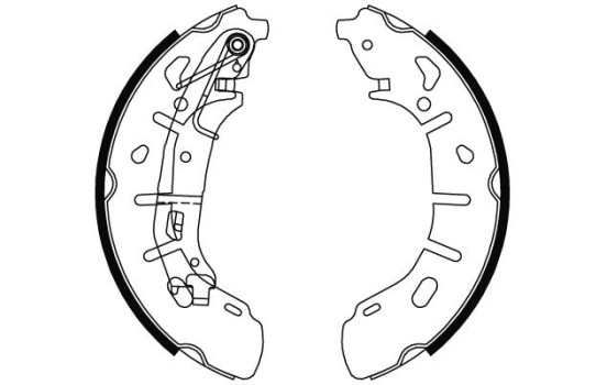 Juego de zapatas de freno GS8799 TRW, Imagen 2