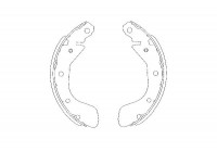 Juego de zapatas de freno KBS-1401 Kavo parts
