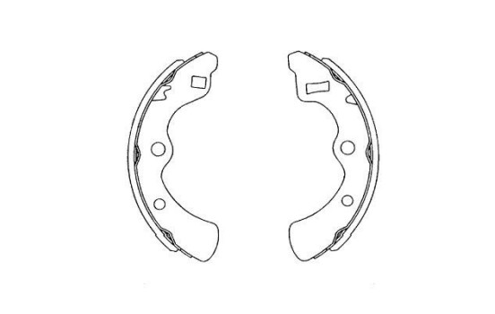 Juego de zapatas de freno KBS-2904 Kavo parts, Imagen 2