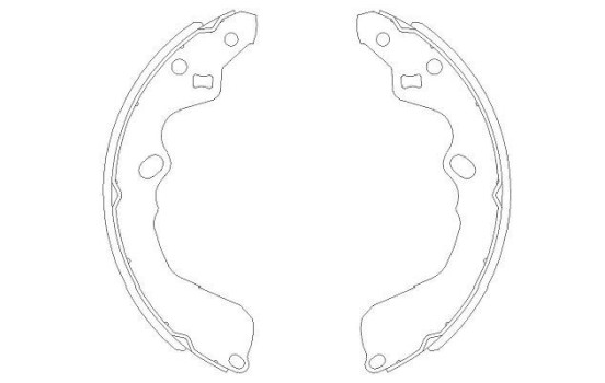 Juego de zapatas de freno KBS-4404 Kavo parts, Imagen 2
