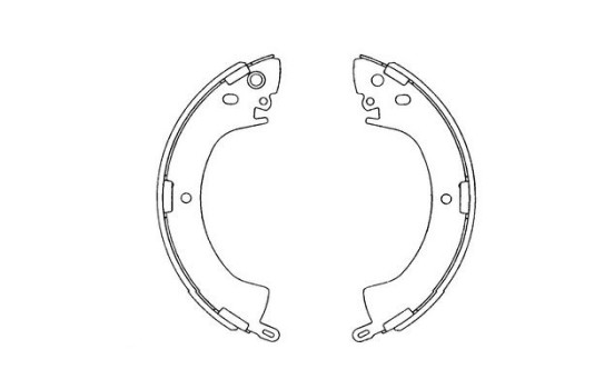Juego de zapatas de freno KBS-6408 Kavo parts