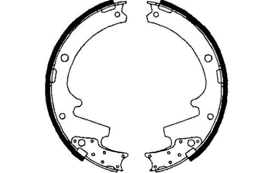Juego de zapatas de freno KBS-6418 Kavo parts, Imagen 2