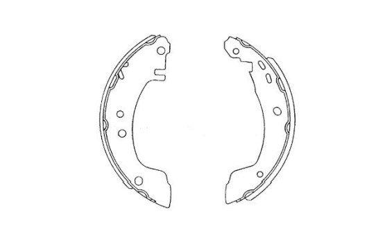Juego de zapatas de freno KBS-7423 Kavo parts