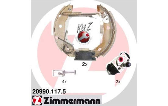Juego de zapatas de freno Kit Z, Imagen 2