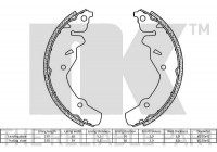 Juego de zapatas de freno
