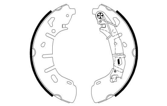 Juego de zapatas de freno, Imagen 2