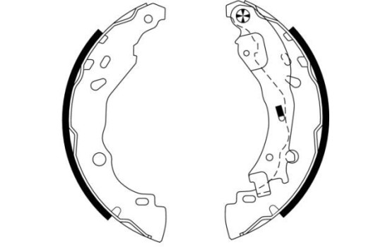 Juego de zapatas de freno, Imagen 3