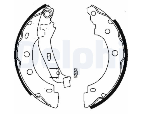 Juego de zapatas de freno