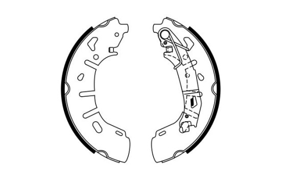Juego de zapatas de freno, Imagen 2