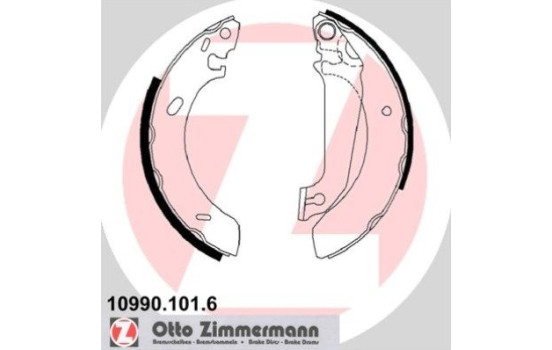 Juego de zapatas de freno, Imagen 2