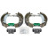 Kit de zapatas de freno 111532 ABS, Miniatura 2