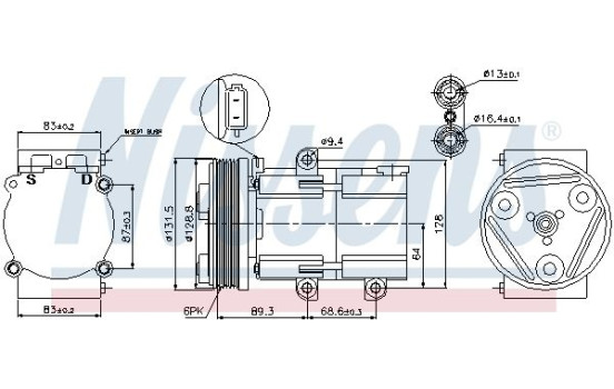 Compresor, aire acondicionado, Imagen 5