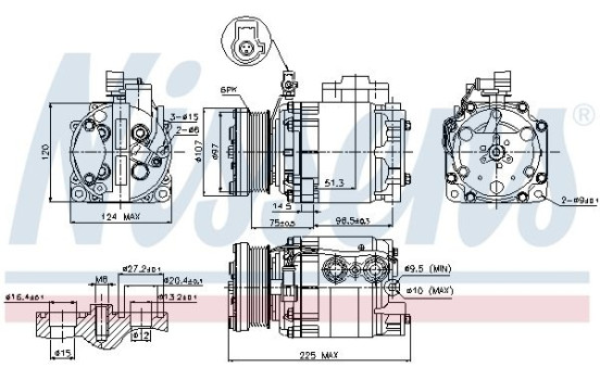 Compresor, aire acondicionado, Imagen 5