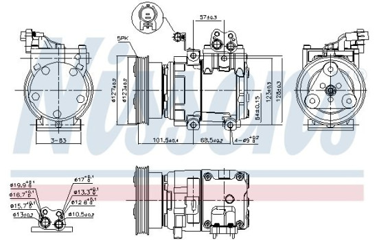 Compresor, aire acondicionado, Imagen 6