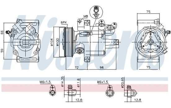 Compresor, aire acondicionado, Imagen 6