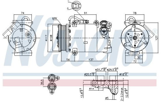 Compresor, aire acondicionado, Imagen 7