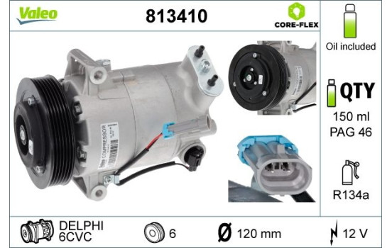 Compresor, aire acondicionado