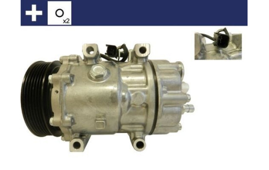 Compresor, aire acondicionado