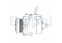 Compresor, aire acondicionado