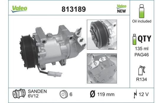 Compresor, aire acondicionado, Imagen 2