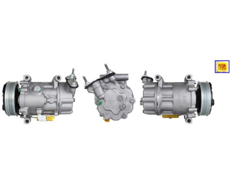 Compresor, aire acondicionado