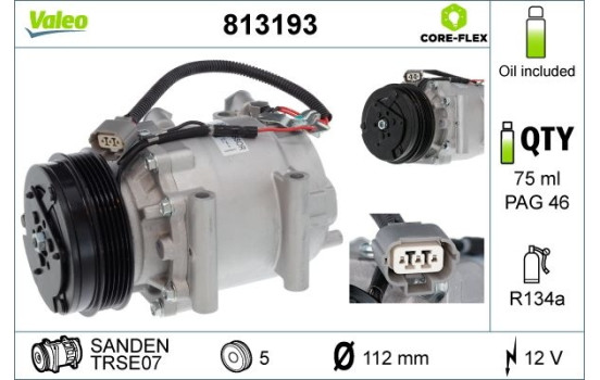 Compresor, aire acondicionado