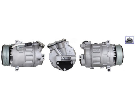 Compresor, aire acondicionado