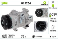 Compresor, aire acondicionado