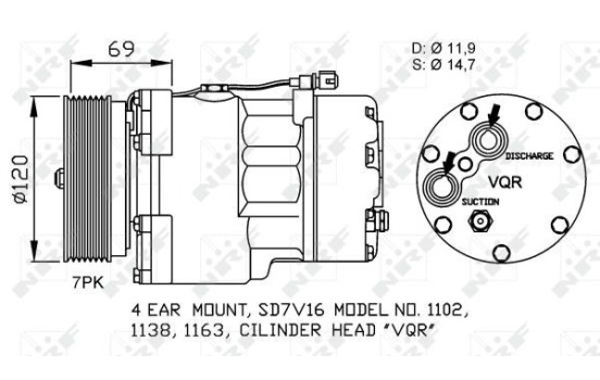 Compresor, aire acondicionado, Imagen 2