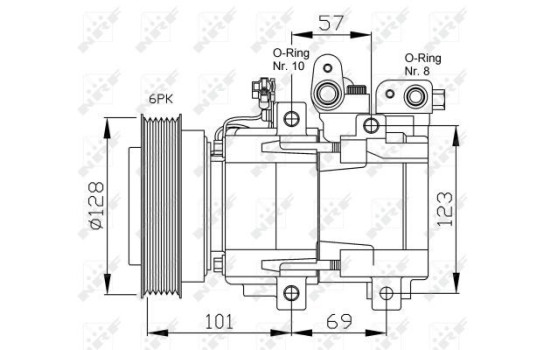 Compresor, aire acondicionado, Imagen 2