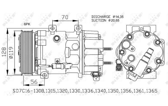 Compresor, aire acondicionado, Imagen 3