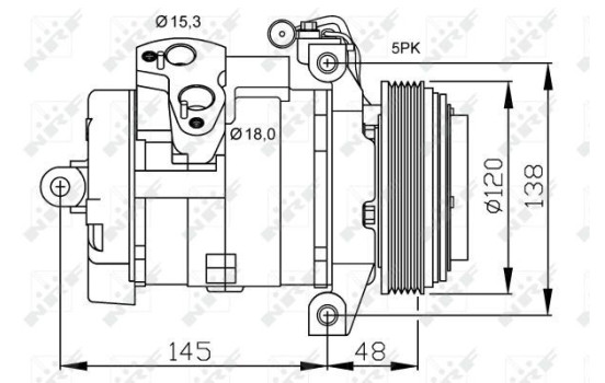 Compresor, aire acondicionado, Imagen 2