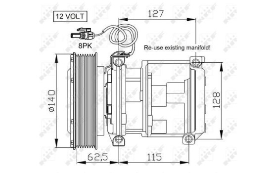 Compresor, aire acondicionado, Imagen 4