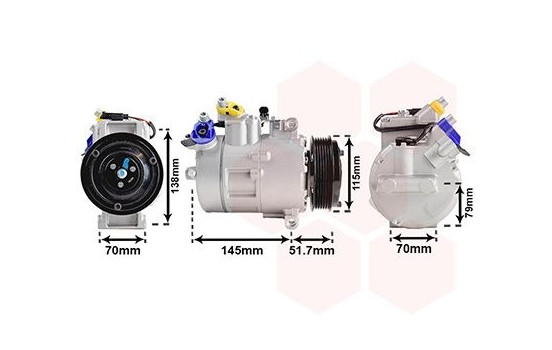 Compresor, aire acondicionado, Imagen 2