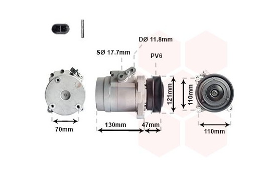 COMPRESOR Captiva 2.4 i 06/06-