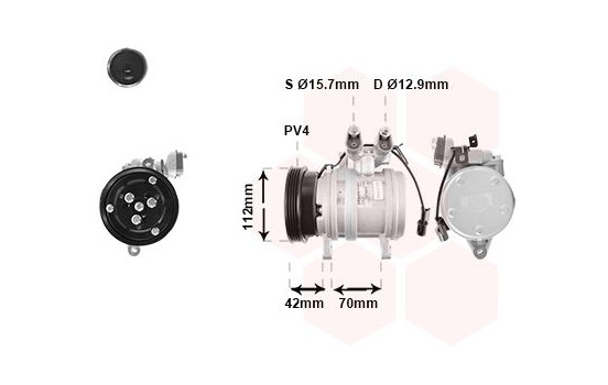 COMPRESOR DE AIRE ACONDICIONADO 1.1, Imagen 2
