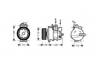 COMPRESOR A4 4/6cil. 00-03