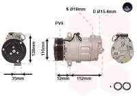 Compresor, aire acondicionado *** IR PLUS ***