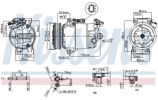 Compresor, aire acondicionado, Imagen 6