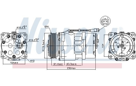 Compresor, aire acondicionado, Imagen 5