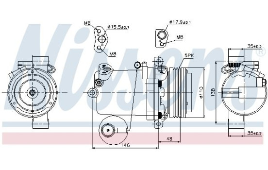 Compresor, aire acondicionado, Imagen 7