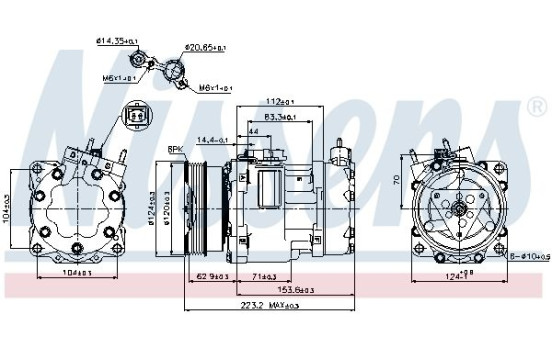 Compresor, aire acondicionado, Imagen 6