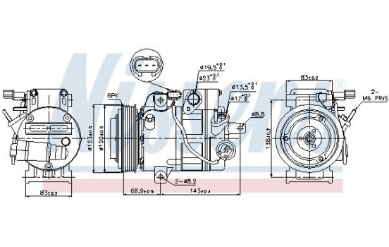 Compresor, aire acondicionado, Imagen 5