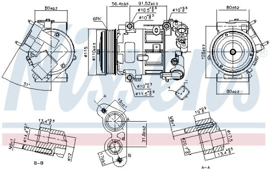Compresor, aire acondicionado, Imagen 6