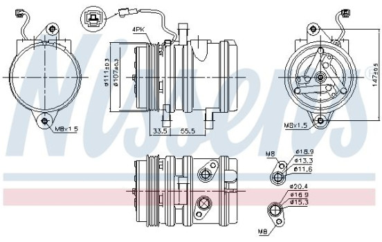 Compresor, aire acondicionado, Imagen 5