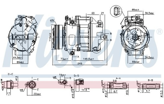 Compresor, aire acondicionado, Imagen 6
