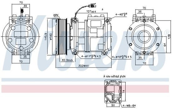 Compresor, aire acondicionado, Imagen 6