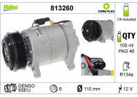 Compresor, aire acondicionado